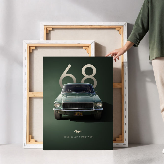 1968 Ford Mustang Bullitt Canvas