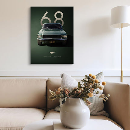 1968 Ford Mustang Bullitt Canvas