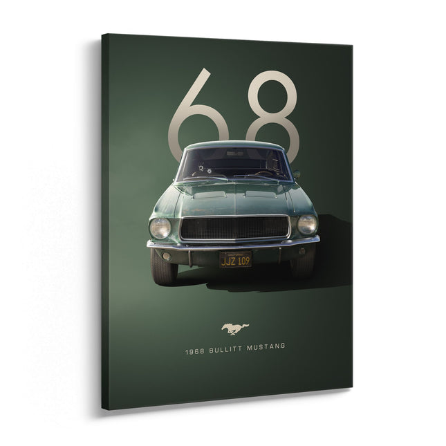 1968 Ford Mustang Bullitt Canvas