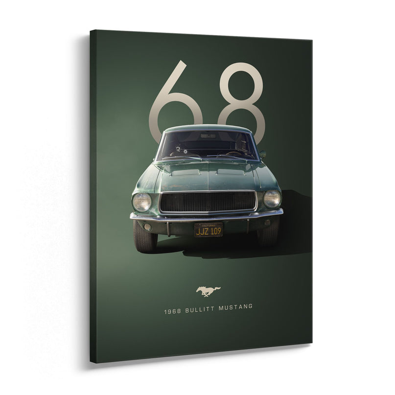 1968 Ford Mustang Bullitt Canvas