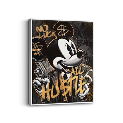 Street Wealth Mouse Canvas Print
