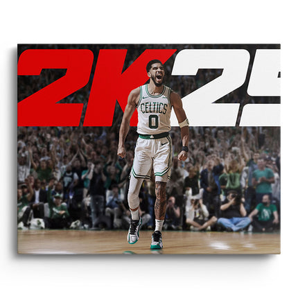 “Green Court Hero” NBA 2K25 Canvas