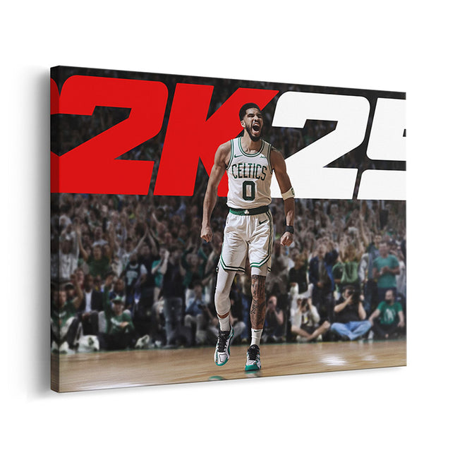 “Green Court Hero” NBA 2K25 Canvas