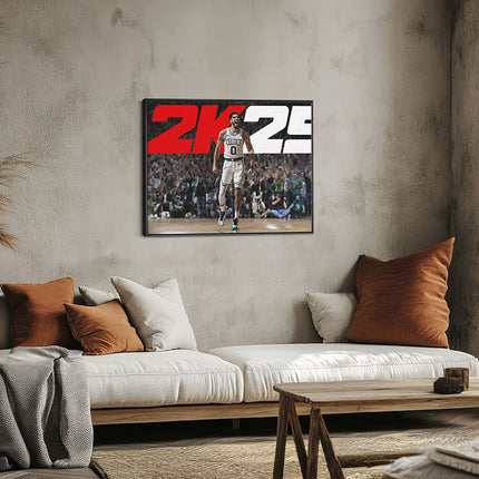 “Green Court Hero” NBA 2K25 Canvas