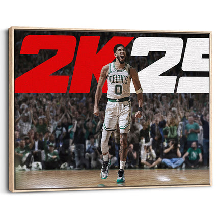 “Green Court Hero” NBA 2K25 Canvas