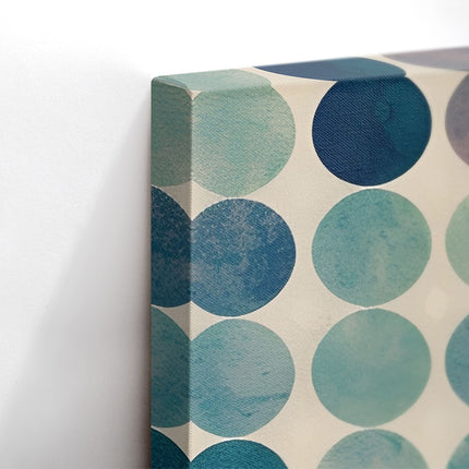 Watercolour Polka Dot Gradient Canvas