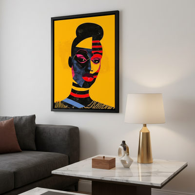Bold Identities – Framed Canvas  Wall Art