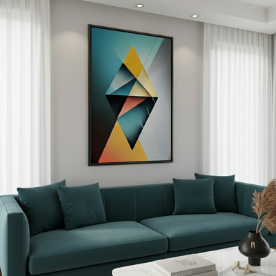 Geometric Harmony | Canvas Wall Art