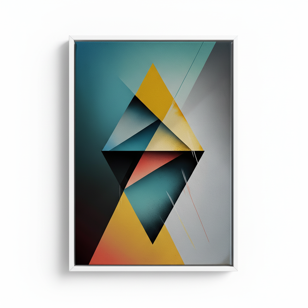 Geometric Harmony | Canvas Wall Art