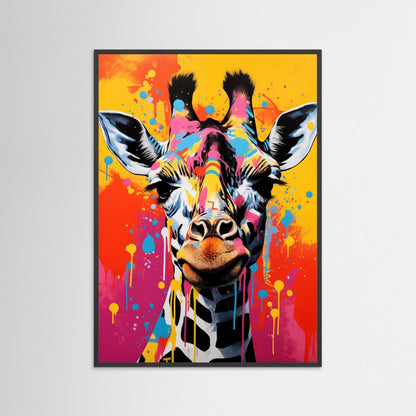 Color Burst Giraffe