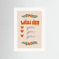 “Wish List: You, You, You”