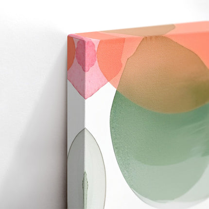 Playful Bubble Blossom Canvas