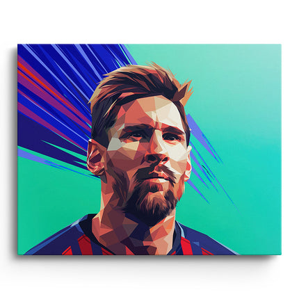 Messi Prism Player Canvas