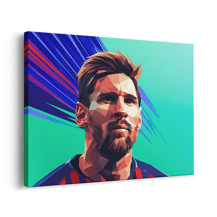 Messi Prism Player Canvas