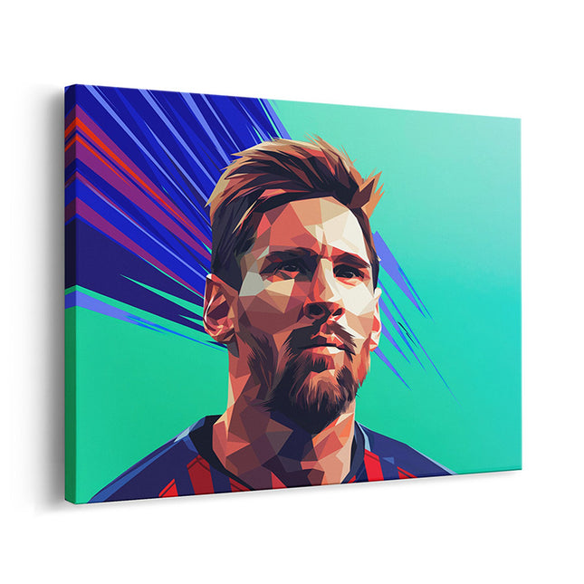 Messi Prism Player Canvas