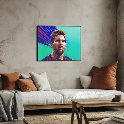 Messi Prism Player Canvas