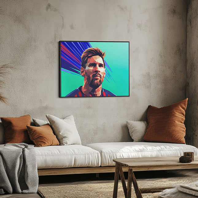 Messi Prism Player Canvas