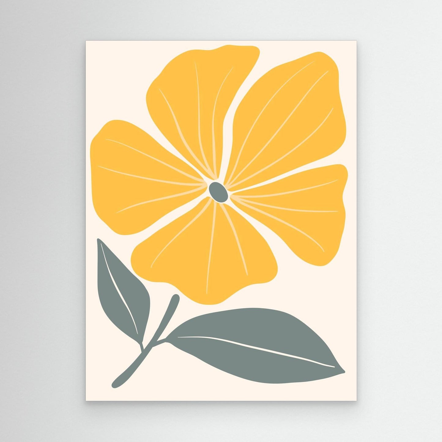 Bold Blossom – Digital Canvas Art Prints