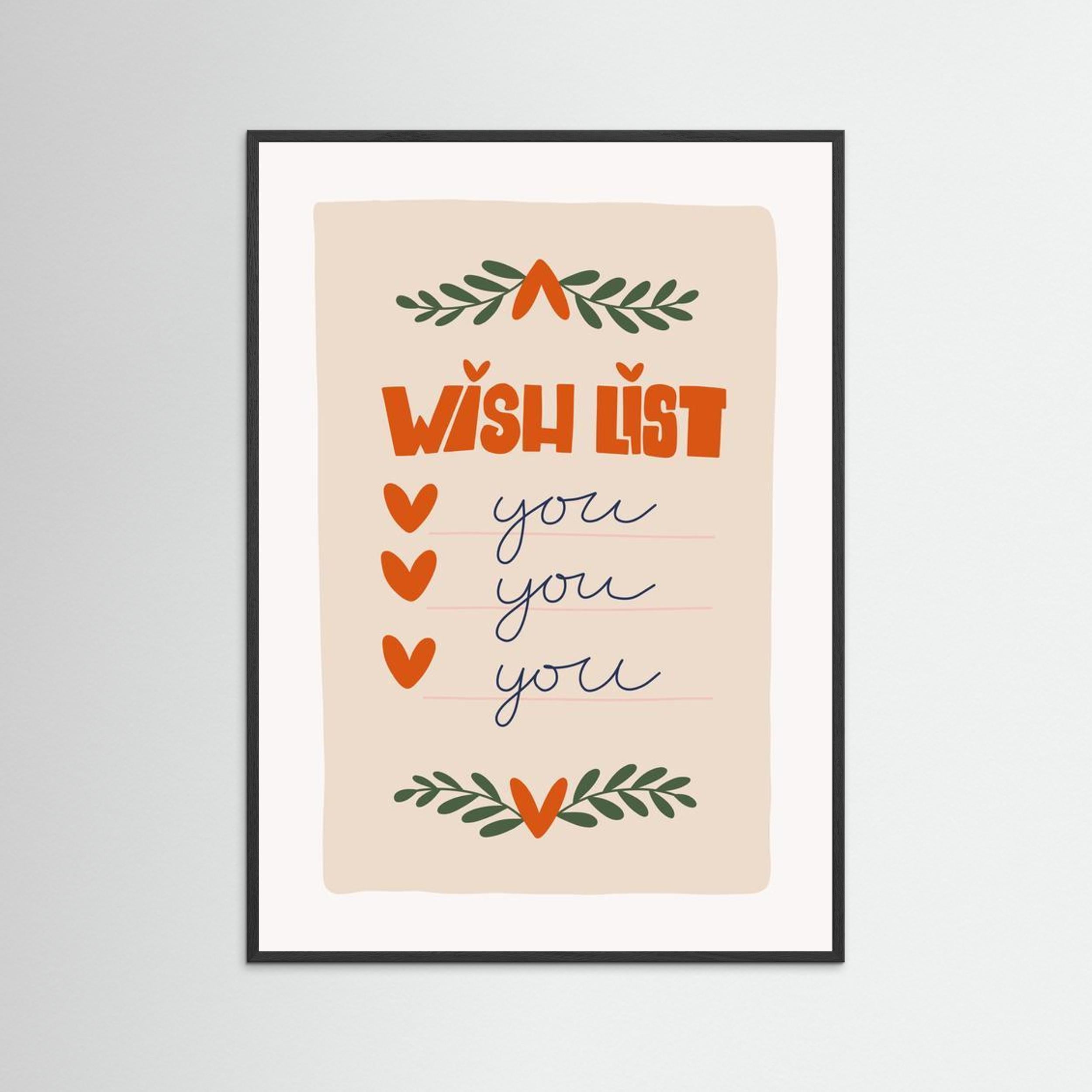 “Wish List: You, You, You”