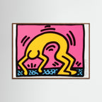 Abstract Pop Art Figure