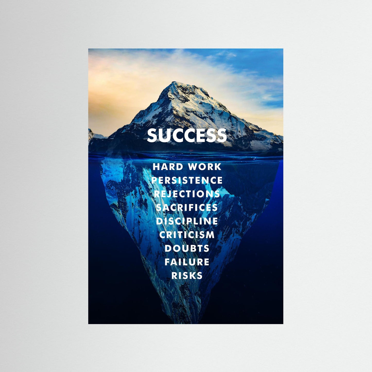 Success Is an Iceberg
