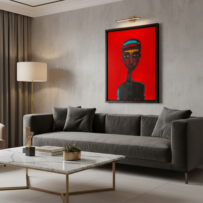 Bold Vision – Framed Canvas Wall Art