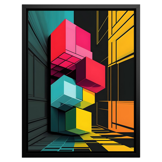 Vivid Depths | Canvas Wall Art