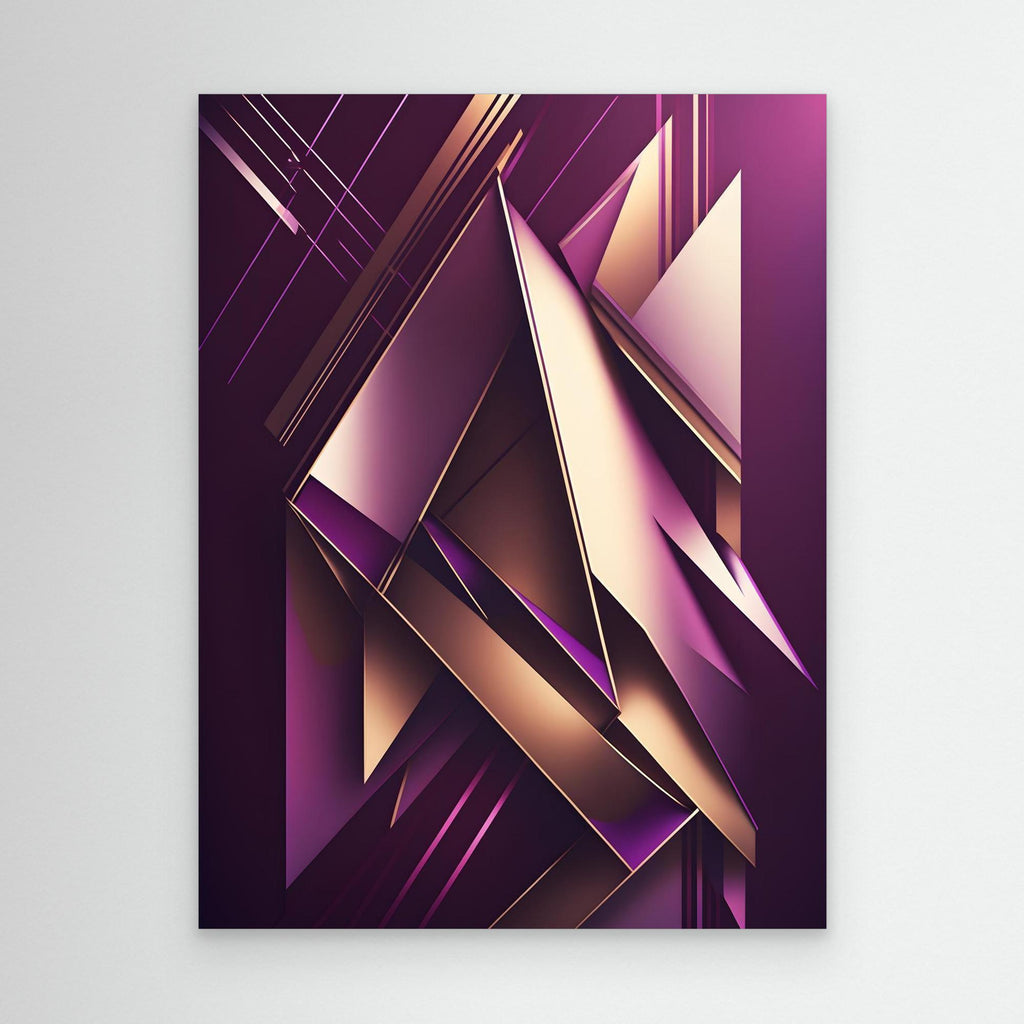 Velvet Geometry | Canvas Wall Art