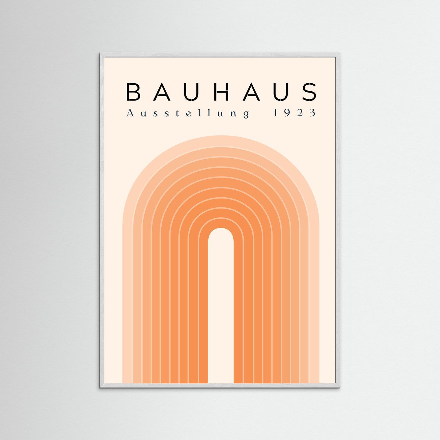 Bauhaus Orange Arch