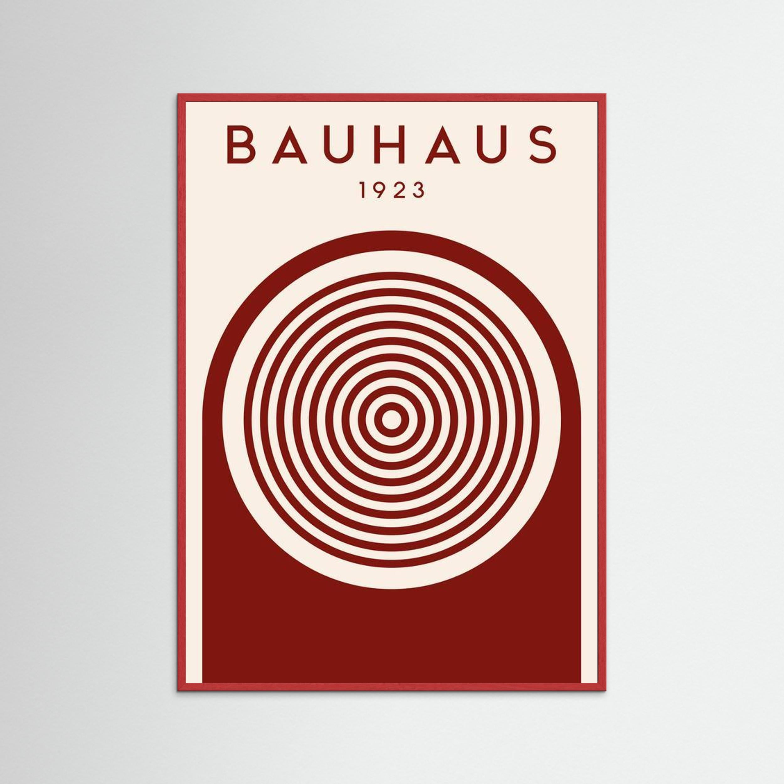 Bauhaus 1923 Concentric Circles