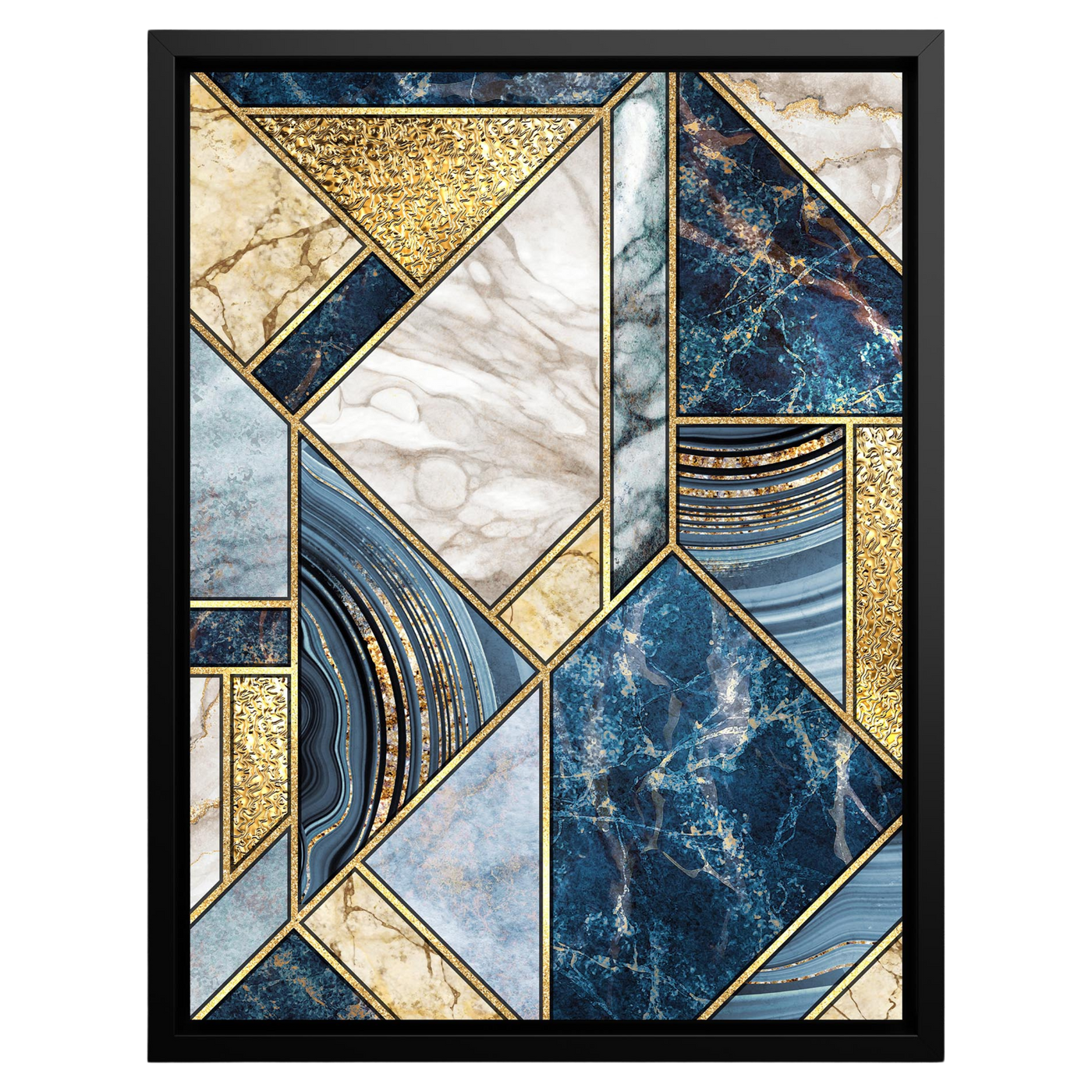 Blue Majesty | Canvas Framed Art