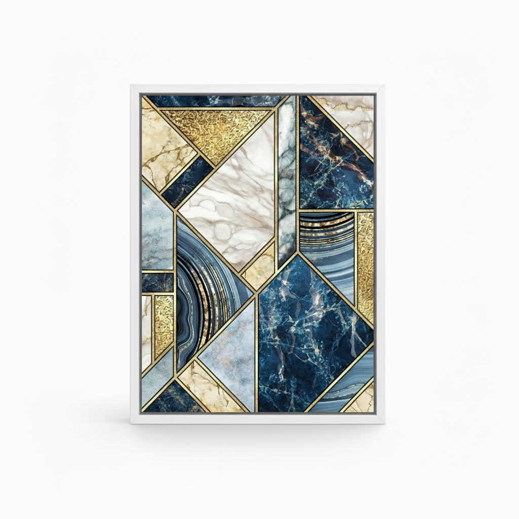 Blue Majesty | Canvas Framed Art