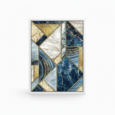 Blue Majesty | Canvas Framed Art