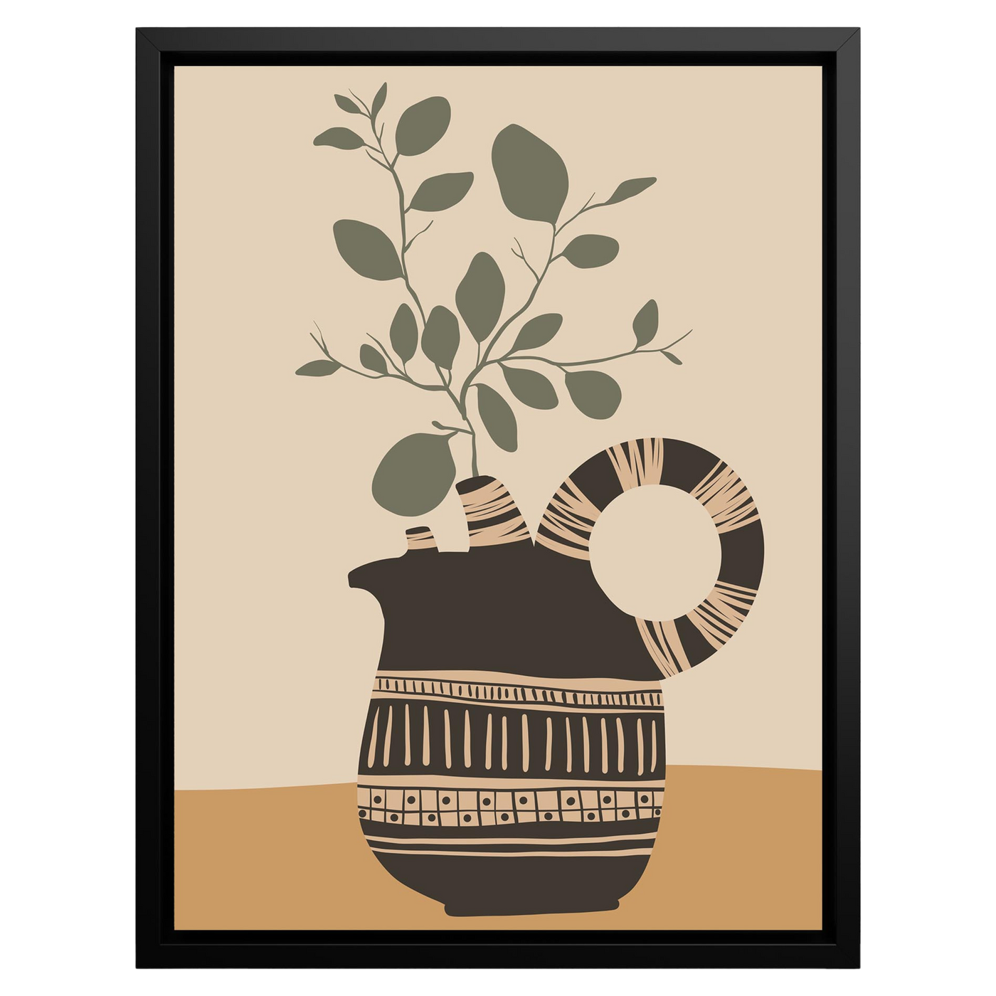 Modern Eucalyptus – Digital Canvas Art Prints