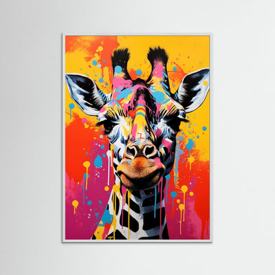 Color Burst Giraffe