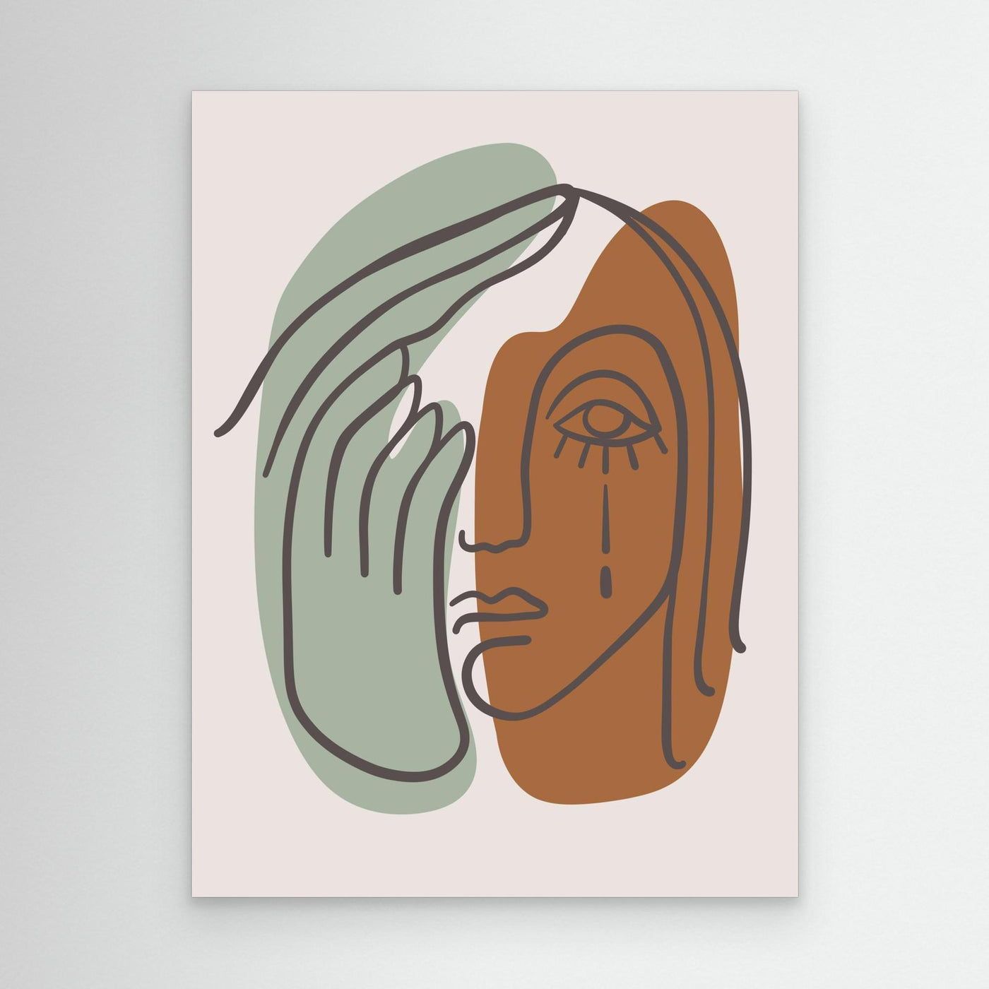 Emotional Expressions – Framed Canvas Wall Art