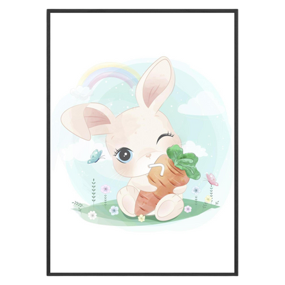 Bunny & Carrot Charm