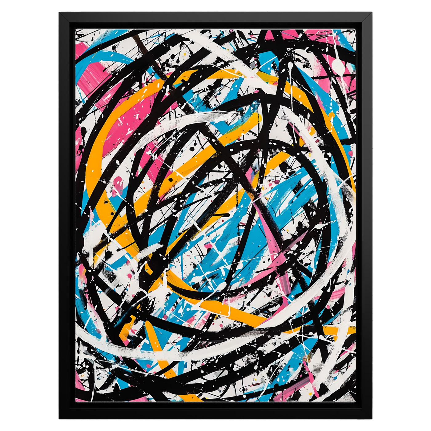 Chaotic Color – Digital Canvas Art Gallery