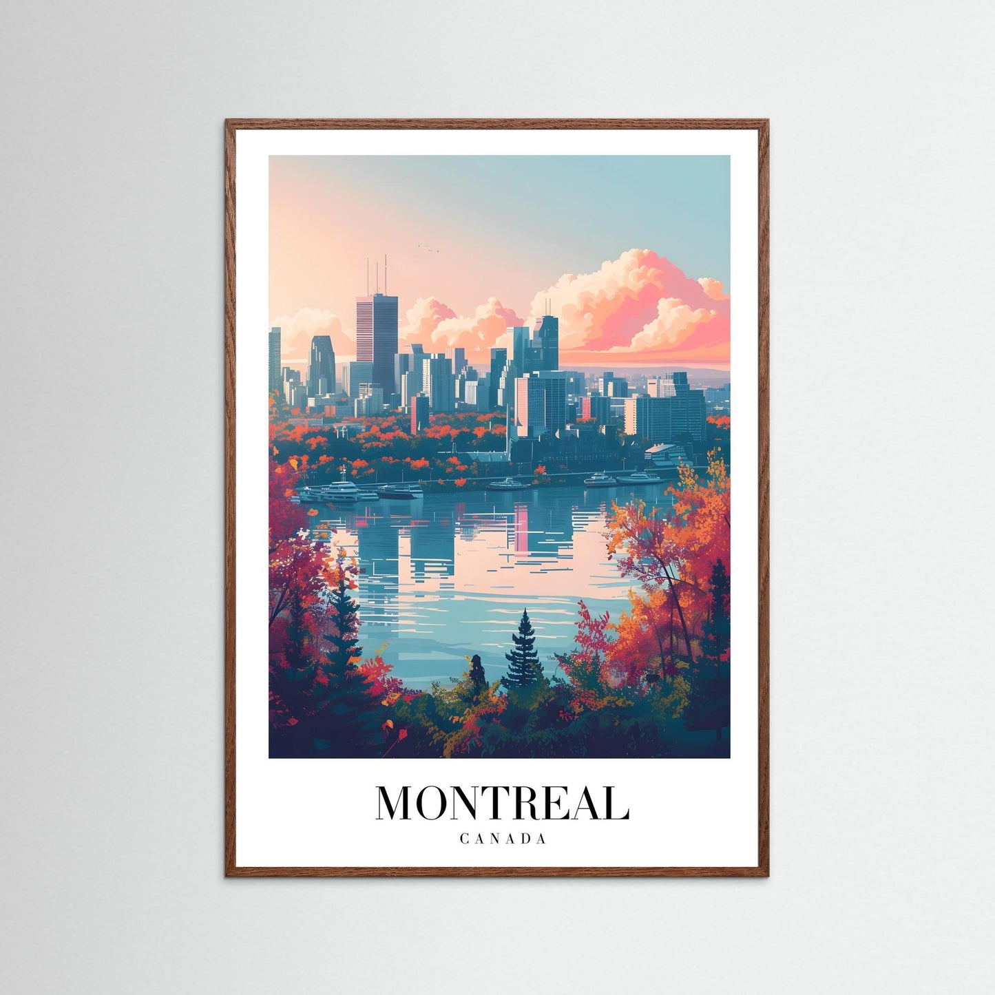 Montreal, Canada – Autumn Skyline