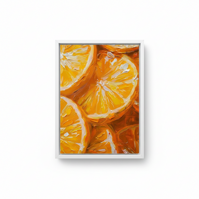 Citrus Burst – Canvas Framed Wall Art Decor