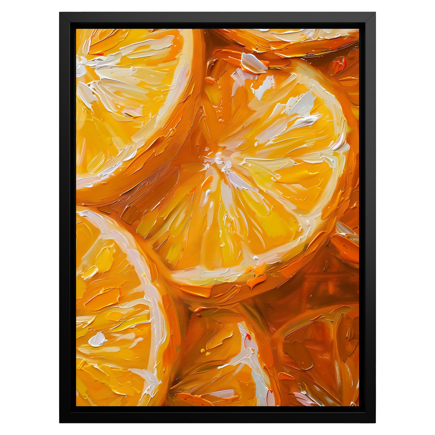 Citrus Burst – Canvas Framed Wall Art Decor