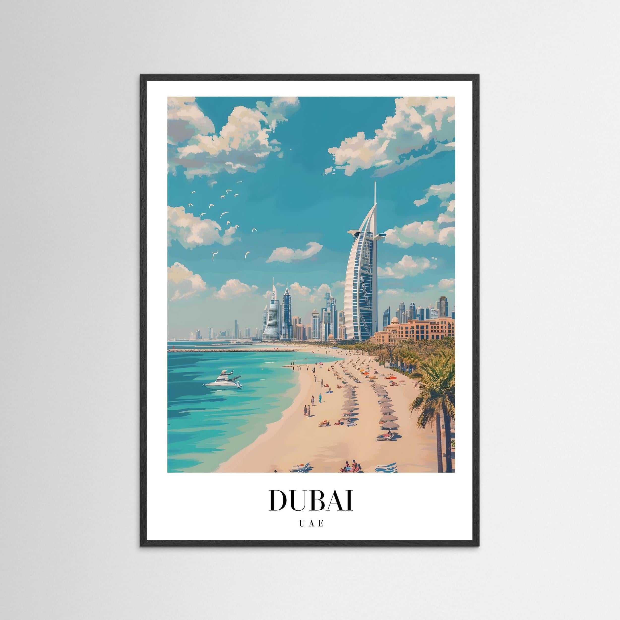 Dubai, UAE – Modern Skyline Beach 