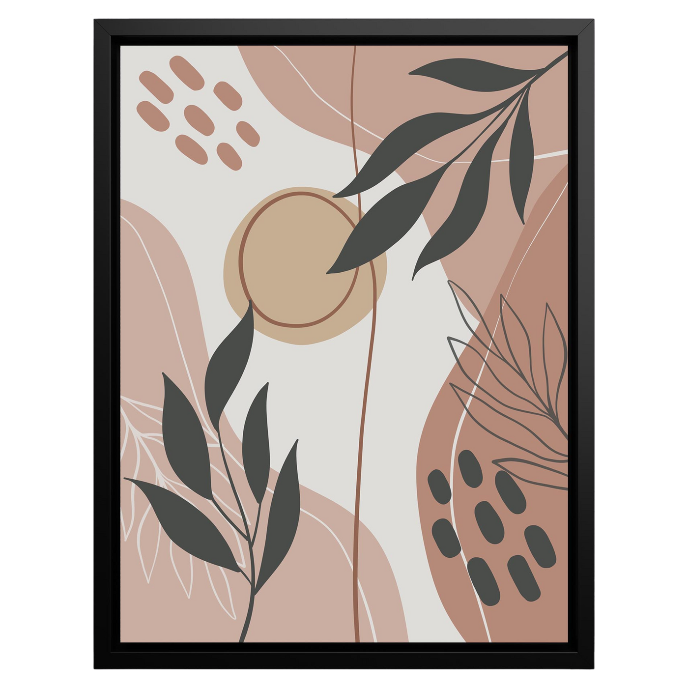 Sun-Kissed Serenity – Framed Canvas Wall Art