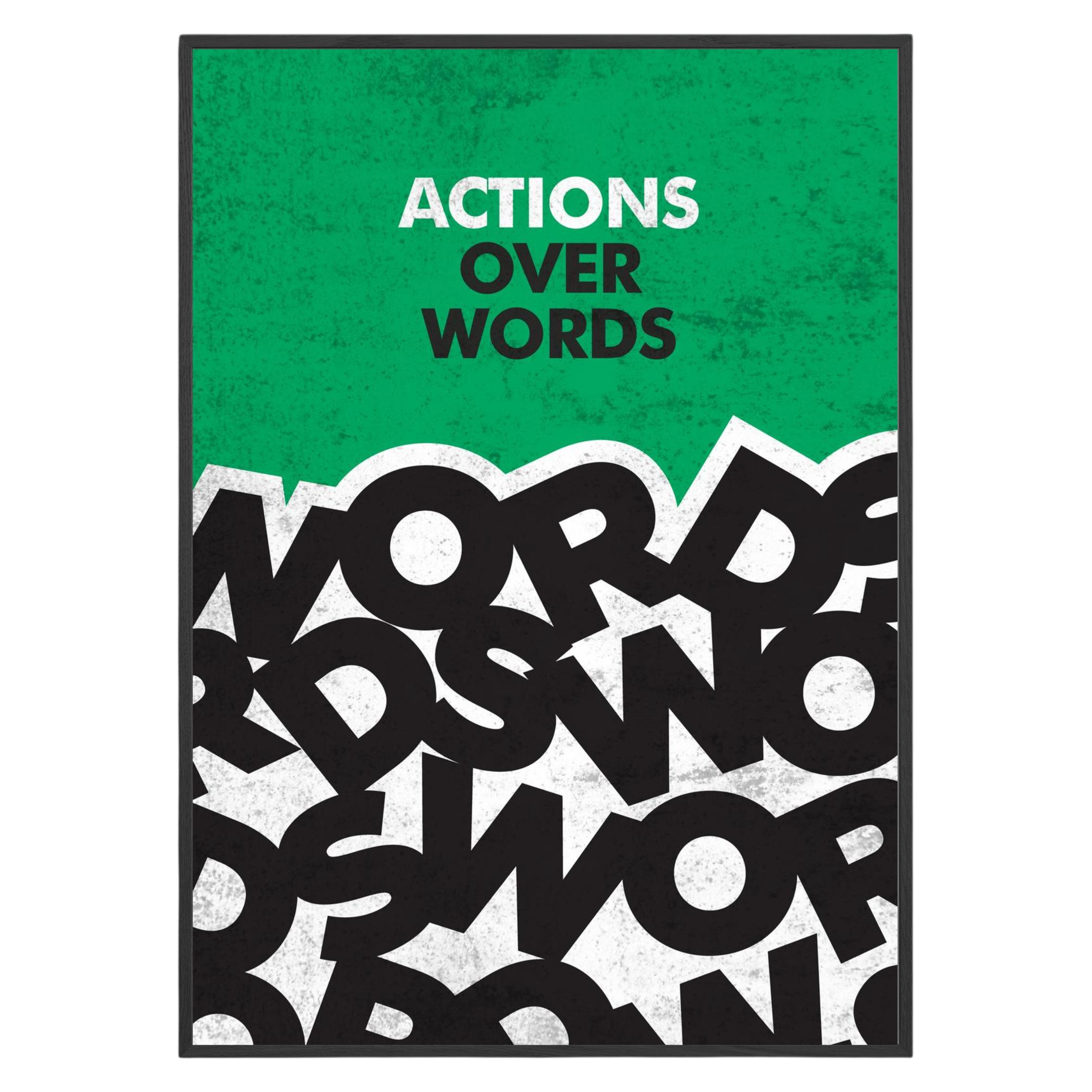 Actions Over Words