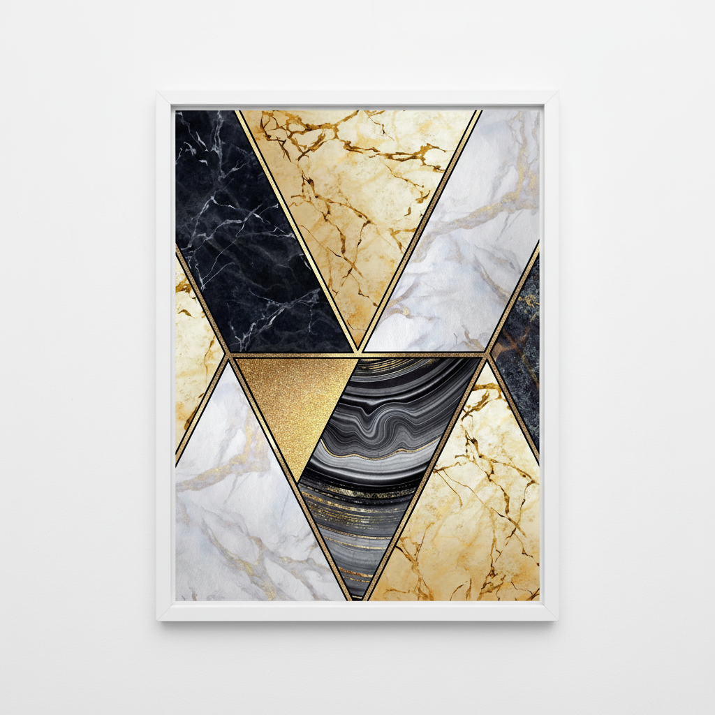 Geometric Glam | Canvas Wall Art