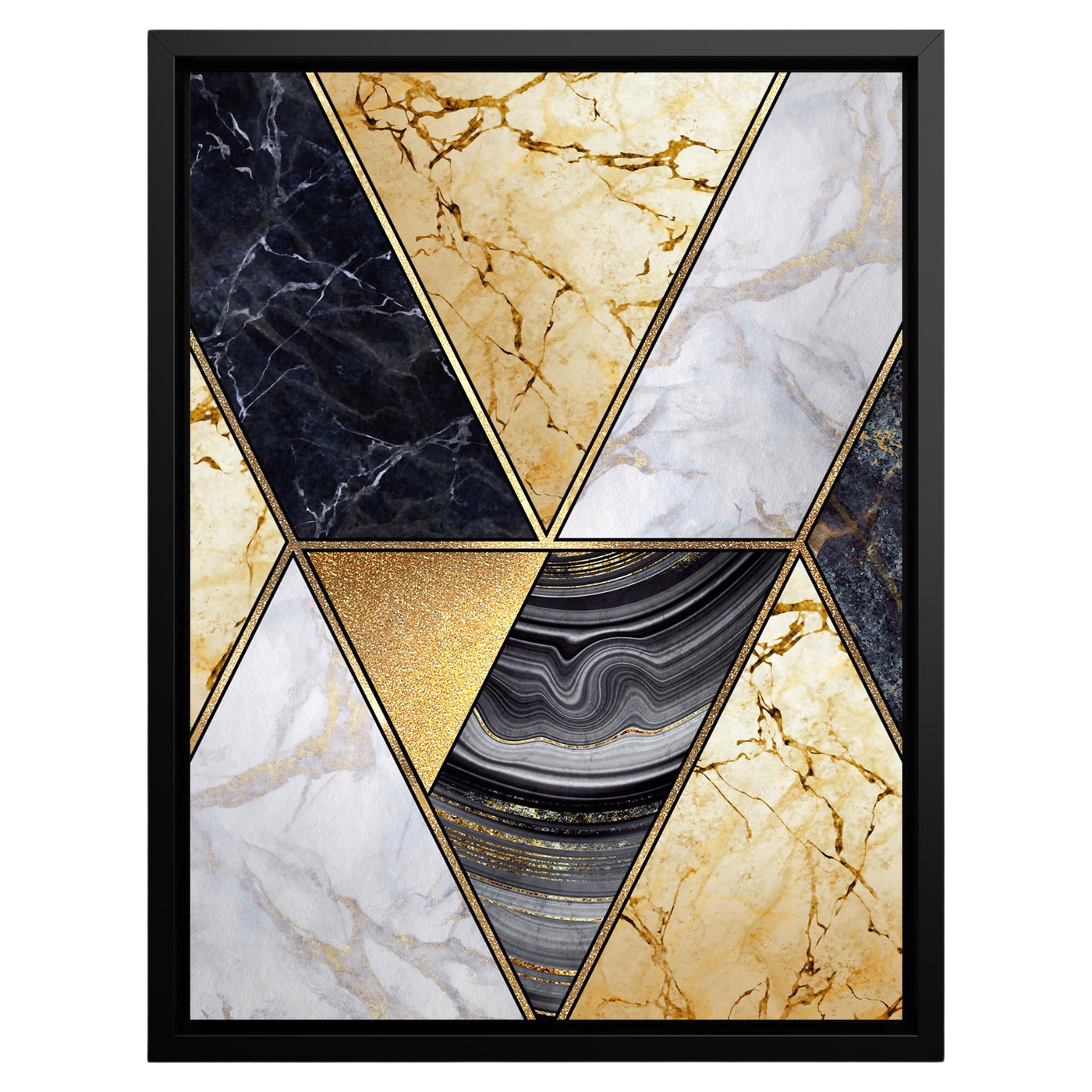 Geometric Glam | Canvas Wall Art