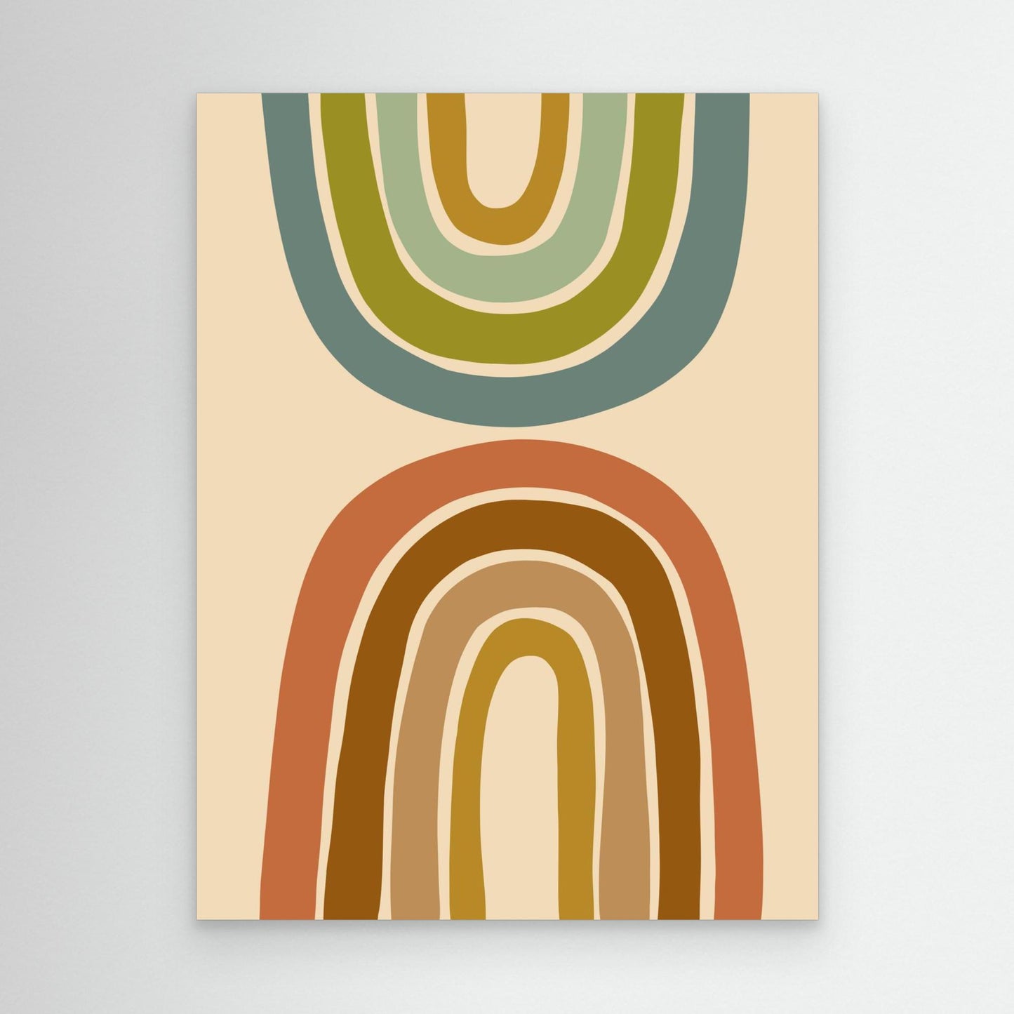 Arches of Color – Framed Canvas Wall Art