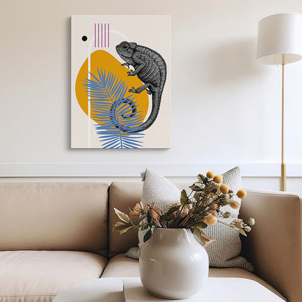 “Chameleon Geometry” Canvas
