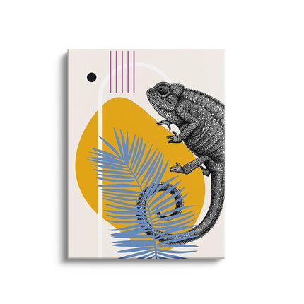 “Chameleon Geometry” Canvas