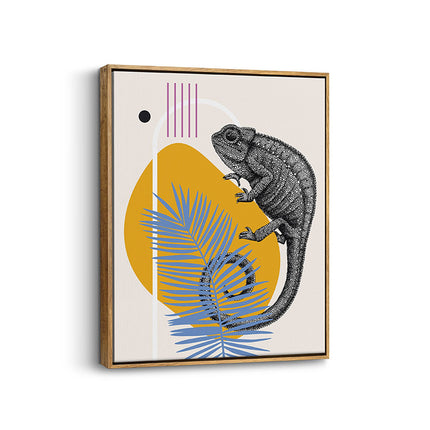 “Chameleon Geometry” Canvas